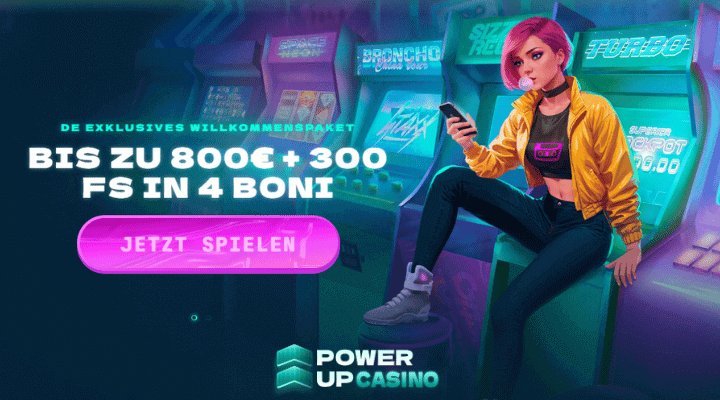 Willkommen bei PowerUp Casino: Einzahlung und Bonus für deutsche Spieler - overview Willkommen bei PowerUp Casino: Einzahlung und Bonus für deutsche Spieler - overview
